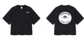 Boxy Short Sleeve T-Shirt-Black Only